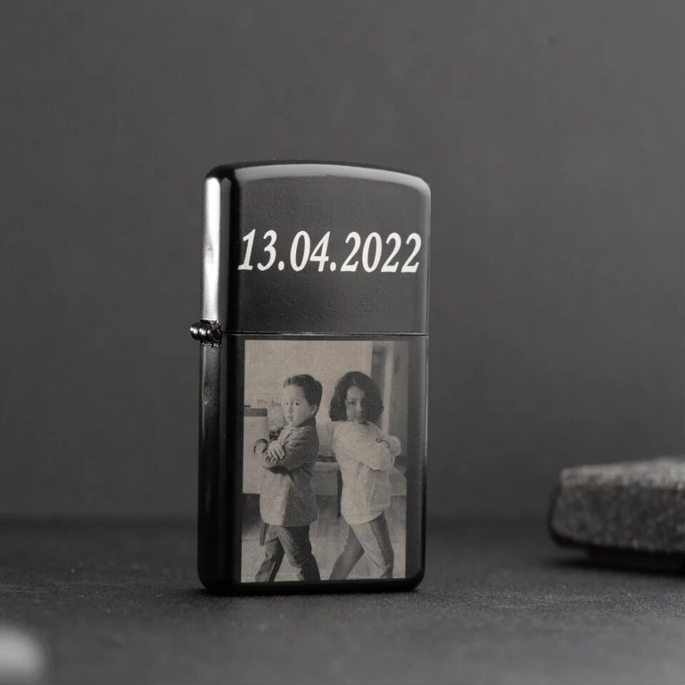 Kişiye Özel Fotoğraf Detaylı Çakmak