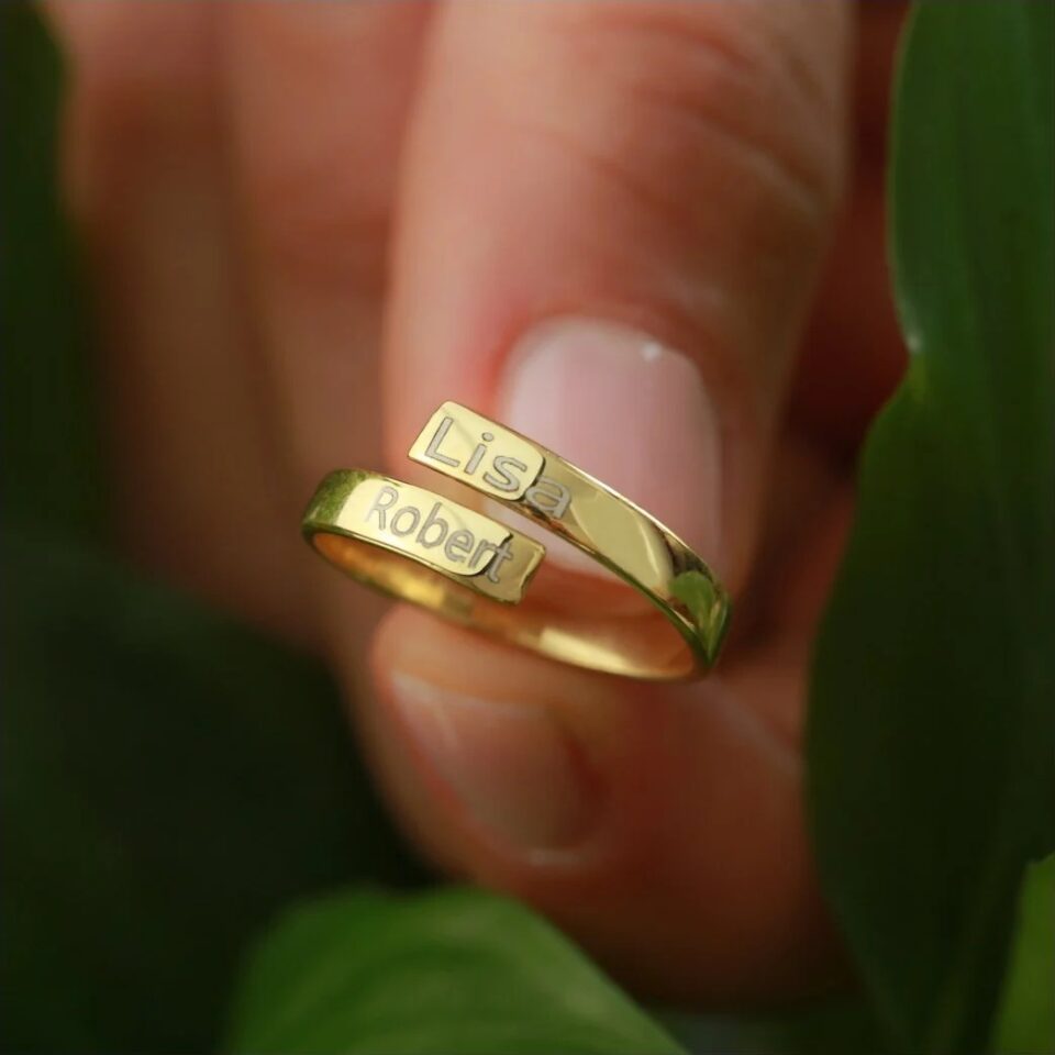 925 Ayar Gümüş Kişiye Özel Yüzük